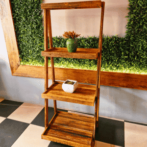 Móveis Rústicos 10 ESTANTE HORTA VERTICAL RUSTICA EM PEROBA ROSA DE DEMOLICAO 060M DE 990 POR 289 SKU 119834 2